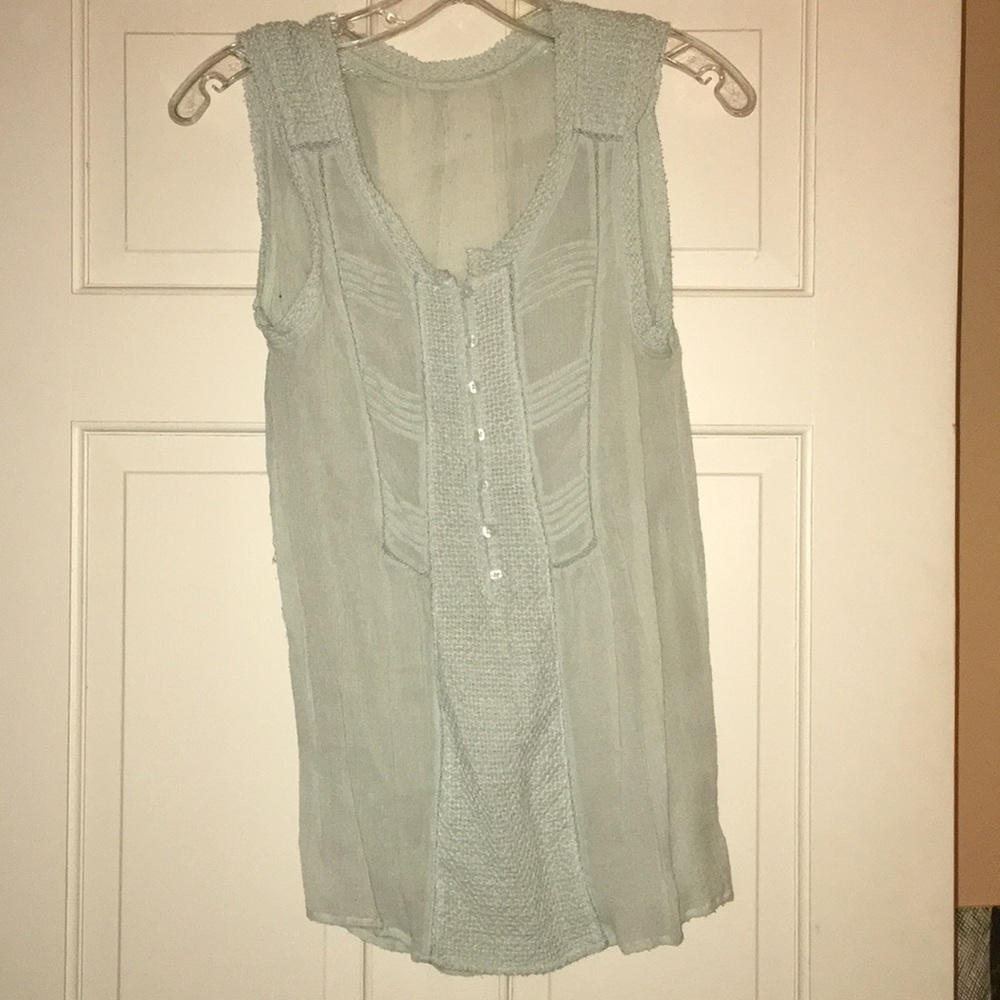 Mint Green Lucky Brand Shirt